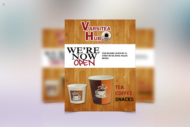 Coffee Shop Flyer example image 1