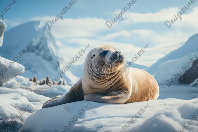 Steller Sea Lion Background Wallpaper