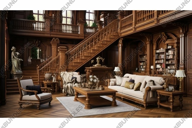 modern wooden interior room (4552351)
