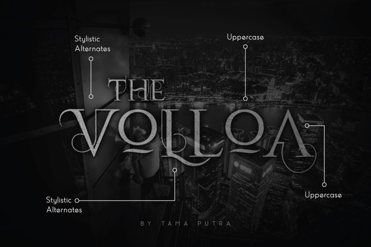 Volloa Decorative Serif Typeface example image 1