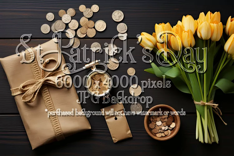 Package Background, St Patricks Day Package Background, b14
