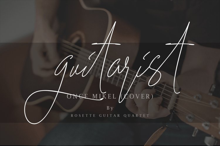 Guitarist example image 1