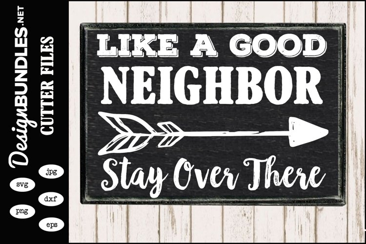 Like A Good Neighbor SVG