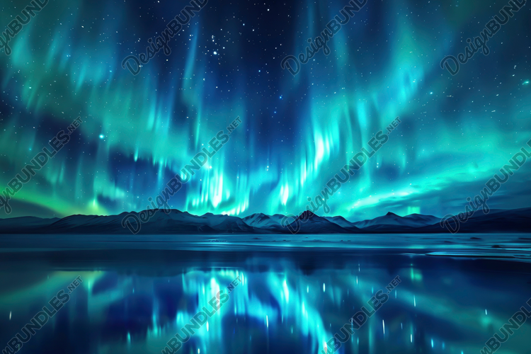 Aurora Borealis Background Wallpaper