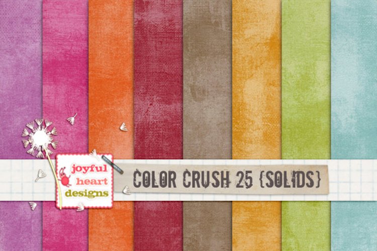 Color Crush 25 {shabby solids} example image 1