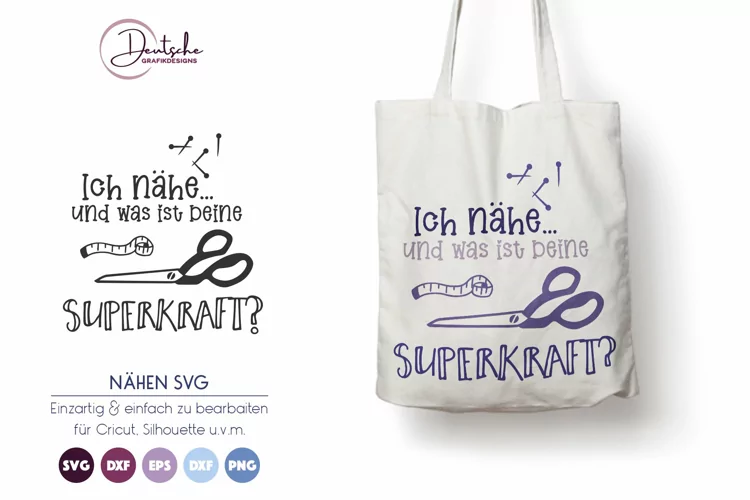 Nähen SVG | Was ist deine Superkraft