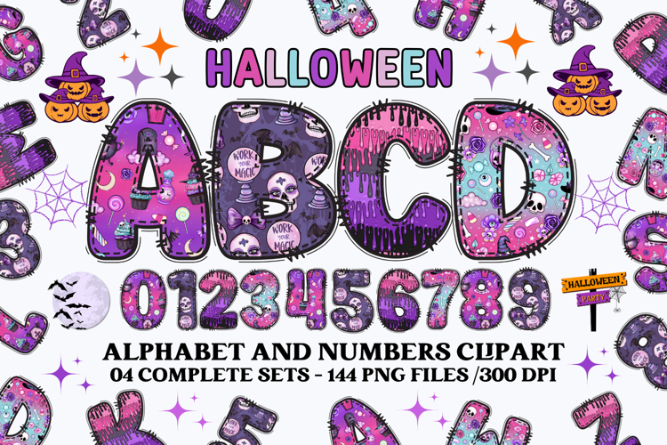 Halloween Alphabet Image 3
