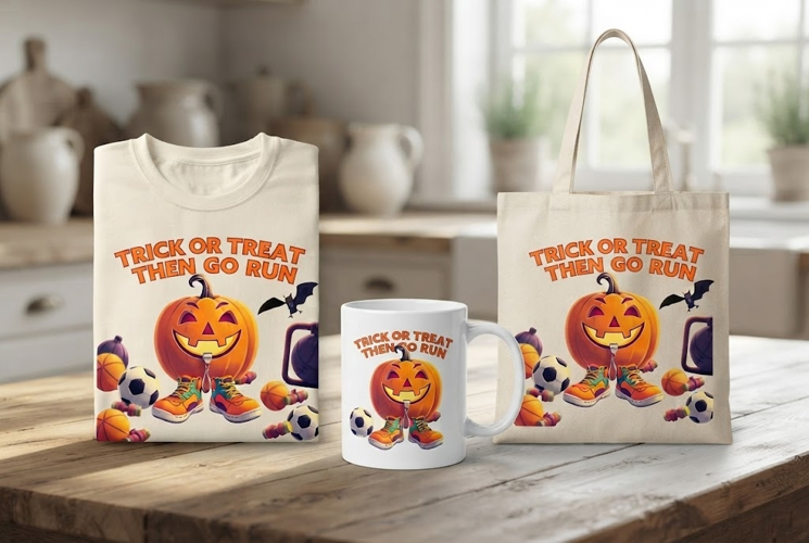 Halloween Sports Pumpkin PNG | Trick or Treat Clipart