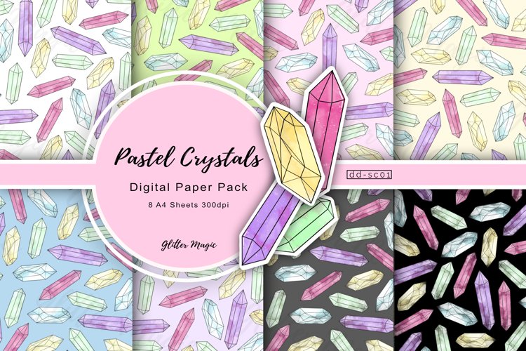 Natural gemstones and crystals picture