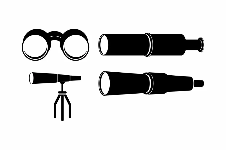 Telescope Silhouettes