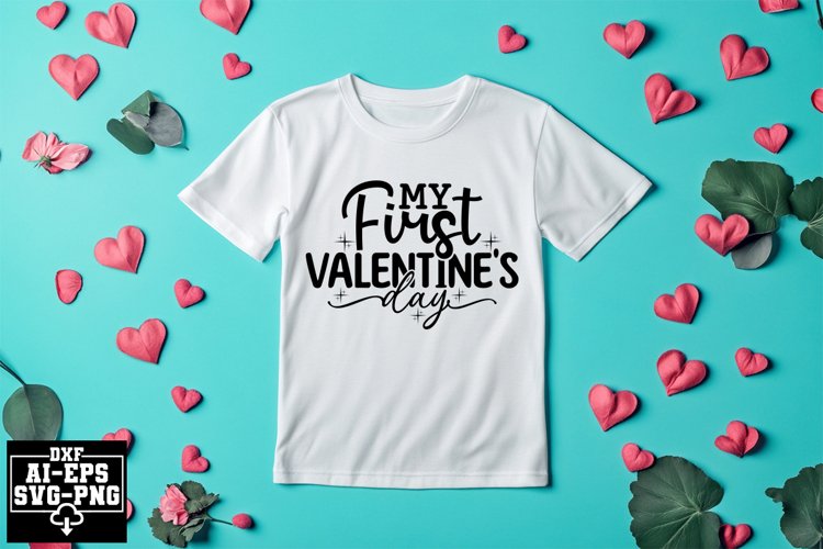 My First Valentine Svg Image 23