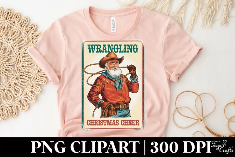 Wrangling Christmas Cheer PNG Clipart