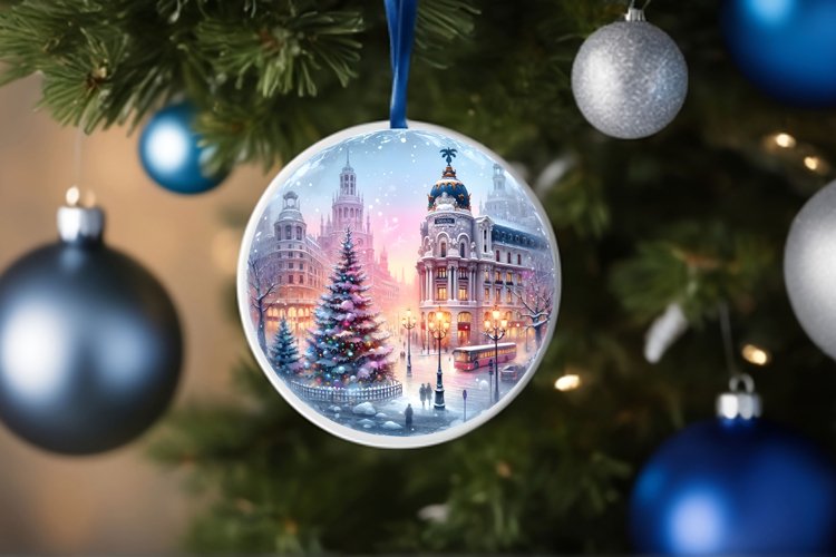Winter Scene Spain example image 1