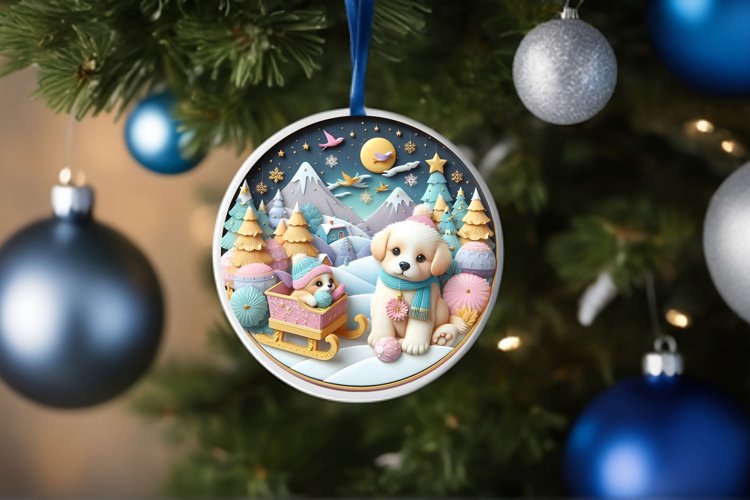 Christmas Ornament Clipart Image 16