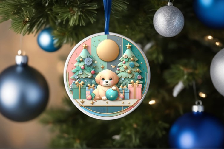 Christmas Ornament Clipart Image 5