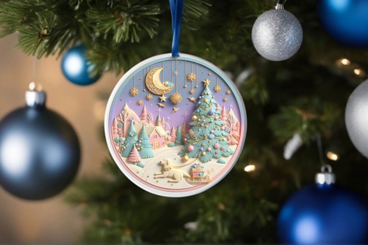 Christmas Ornament Clipart Image 2
