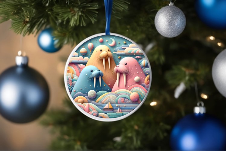Christmas Ornament Clipart Image 24