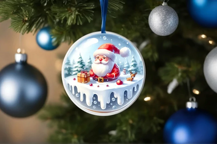 Winter Scene Ornament