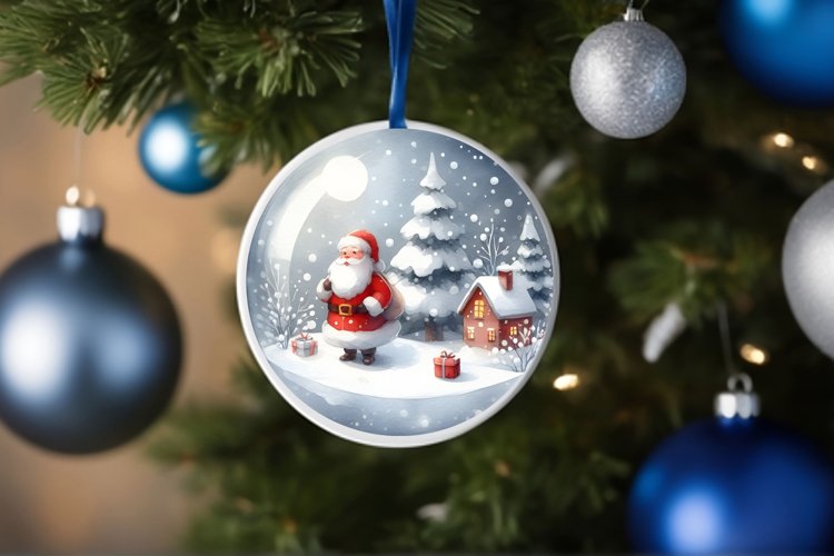 Winter Scene Ornament example image 1