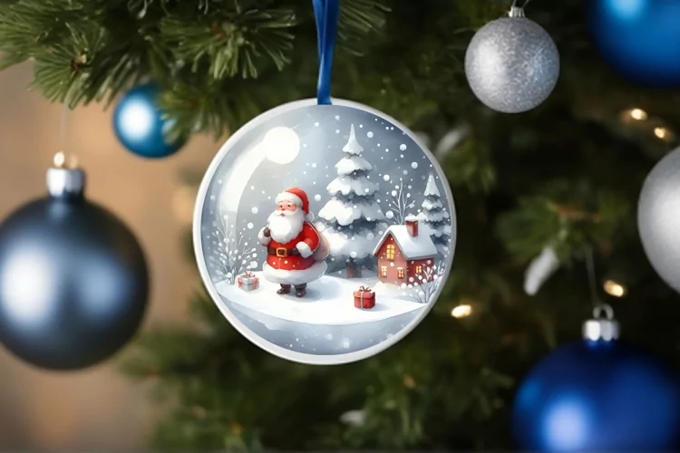 Winter Scene Ornament