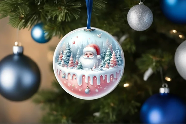 Winter Scene Ornament