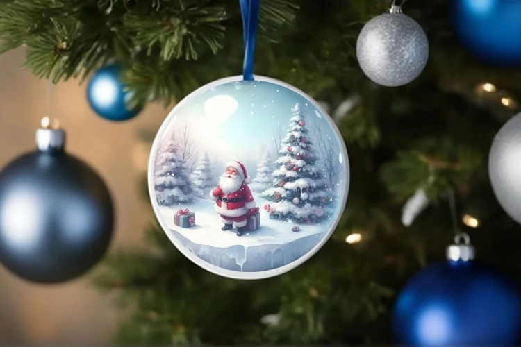 Winter Scene Ornament