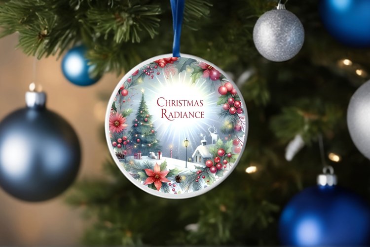 Winter Scene Ornament example image 1
