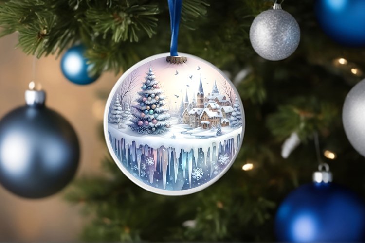 Winter Scene Ornament