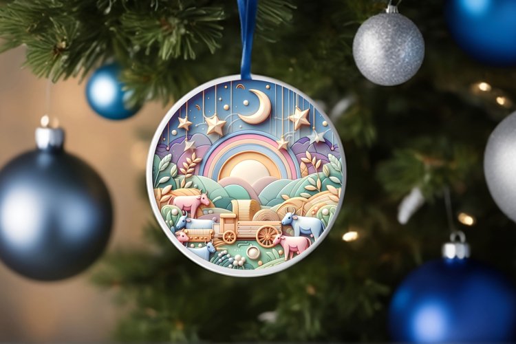 Christmas Ornament Clipart Image 6