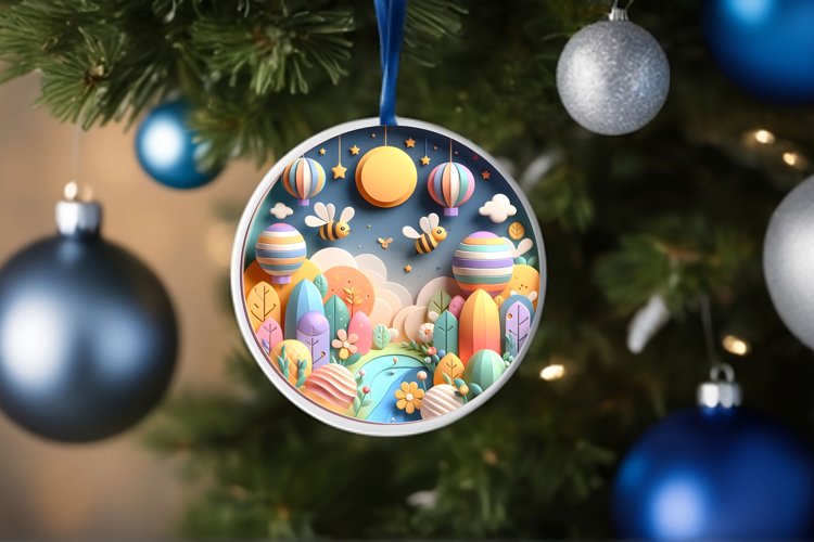 Christmas Ornament Clipart Image 13
