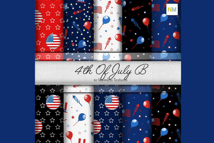 4th Of July B Seamless Textures