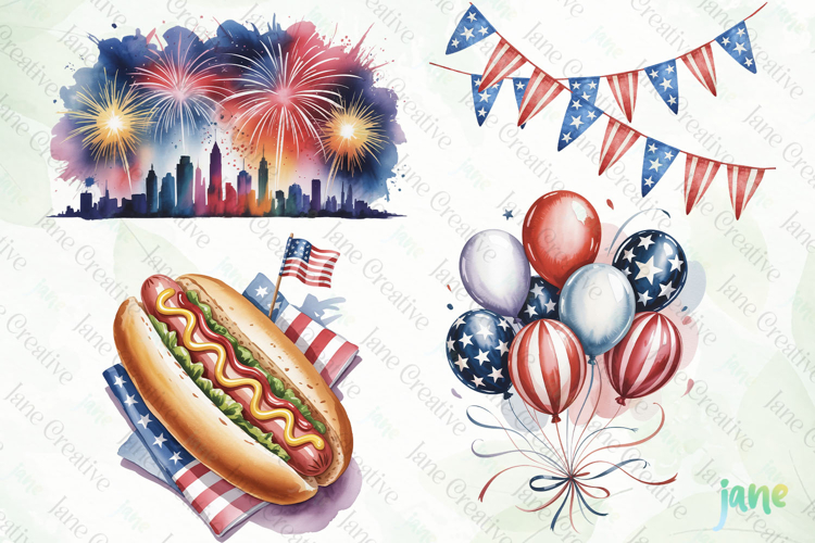 4th of July Clipart