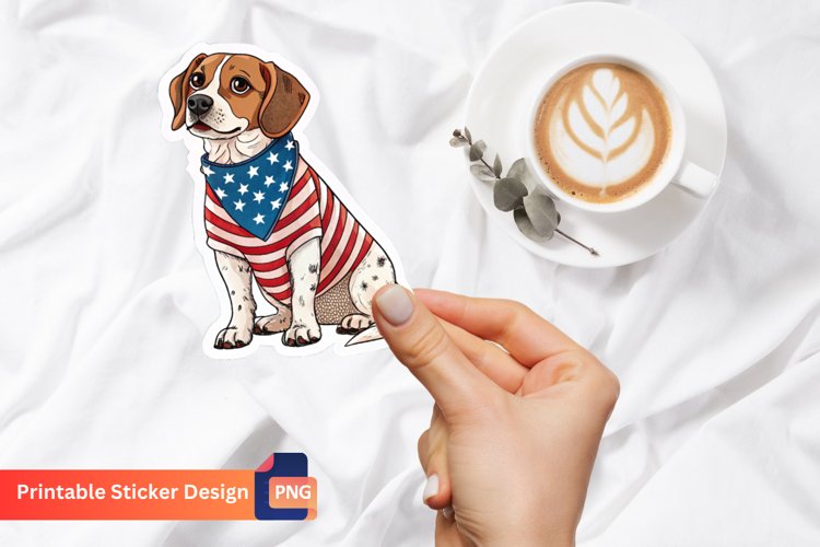 American Flag Clipart Image 14