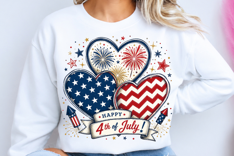 American Flag Sublimation Image 4