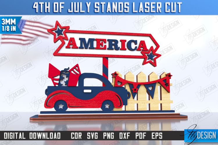 4th Of July Gnome Clipart Image 7