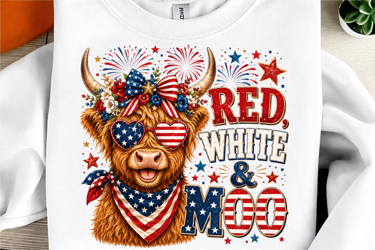 4th Of July sublimation design PNG