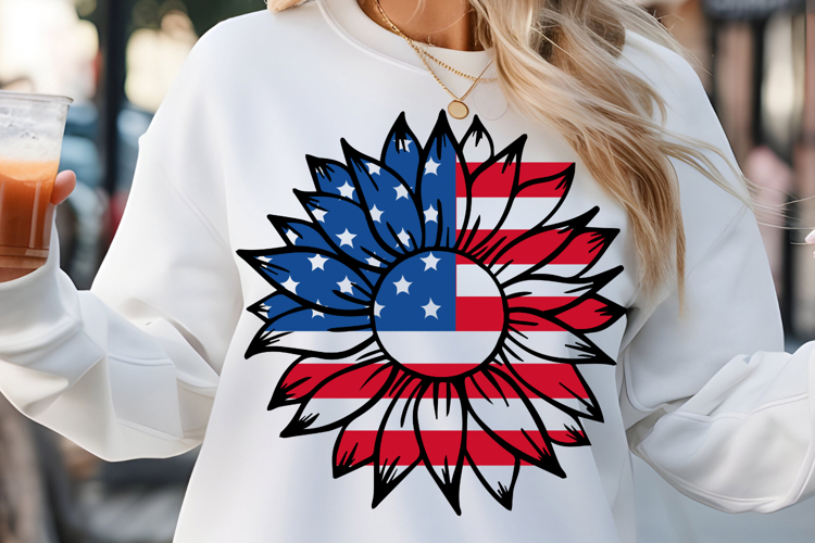 American Flag Clipart Image 17