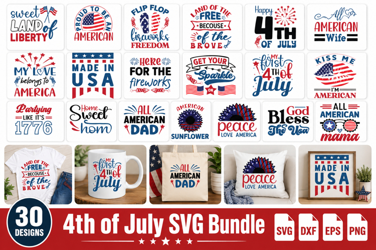 4th of July SVG Bundle