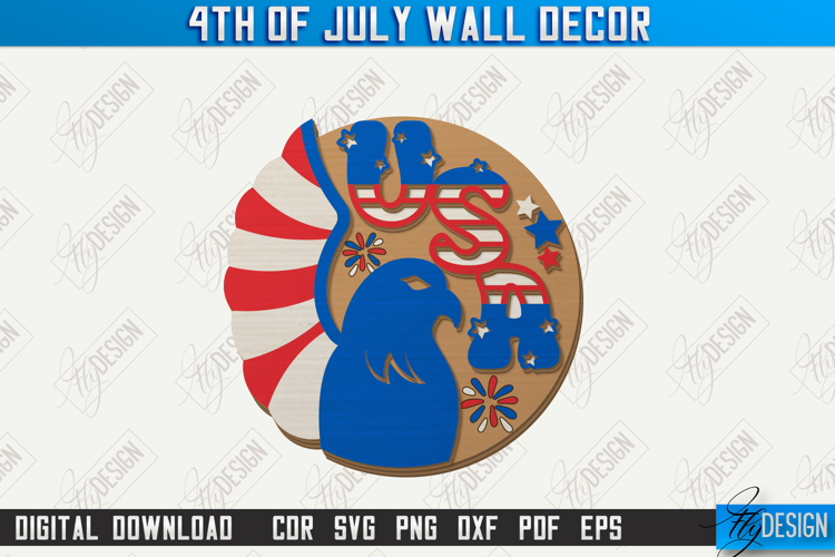 4th Of July Gnome Clipart Image 22