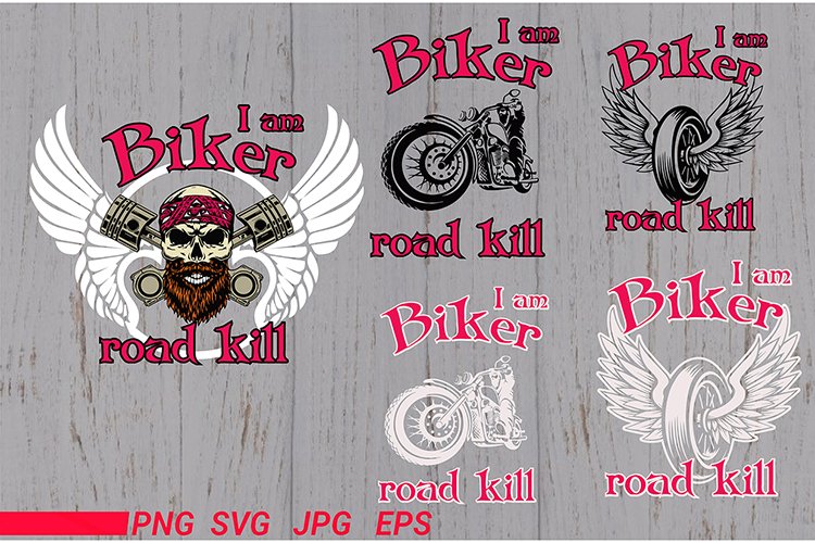 Biker Clipart Image 24