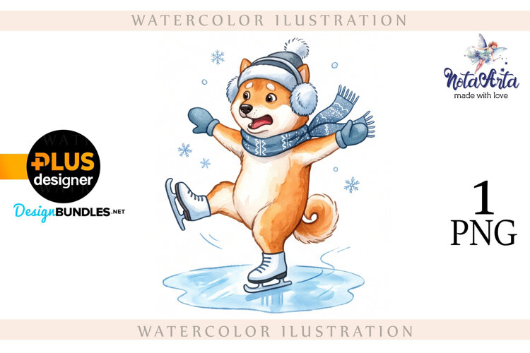 Merry Christmas with a Joyful Shiba Inu! example image 1