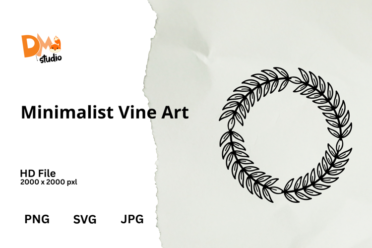 Minimalist Vine Art