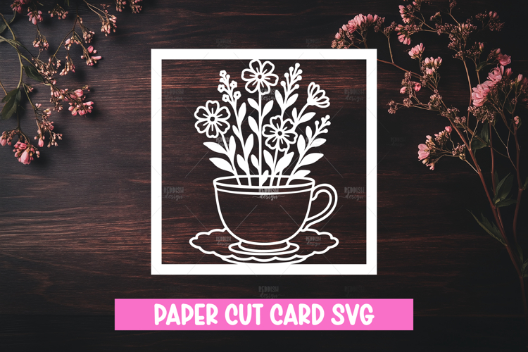 Paper Flowers Svg Image 16