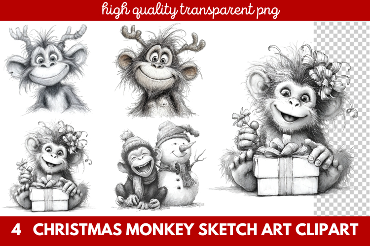 Monkey Illustration Image 22