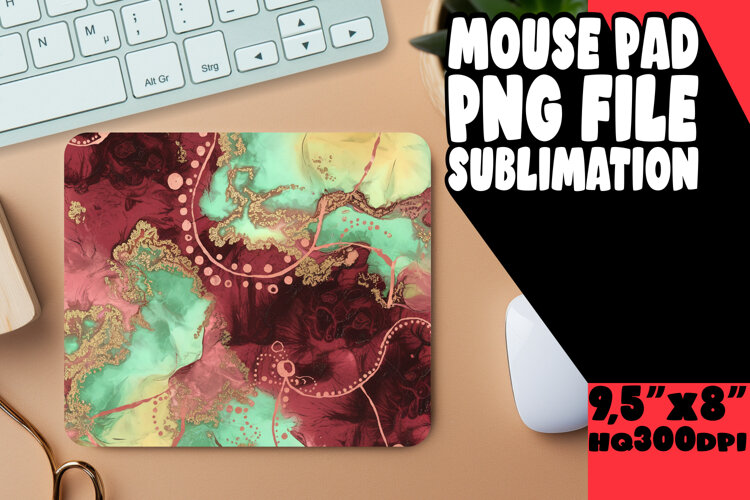 UNIQUE MOUSE MAT GIFT IDEAS, Abstract Pattern example image 1