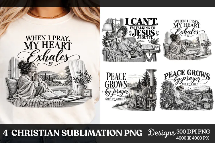 Christian Sublimation PNG Designs