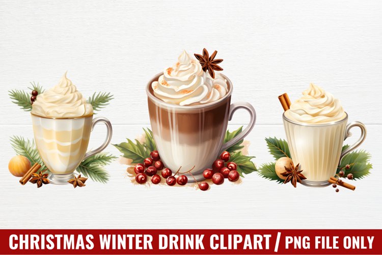 Winter Watercolor Clipart Image 24