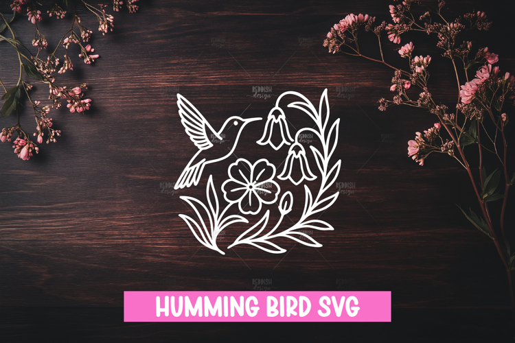 Hummingbird Silhouette Image 20