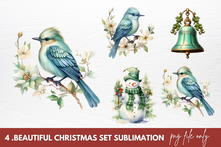 Christmas Watercolor Clipart Image 20