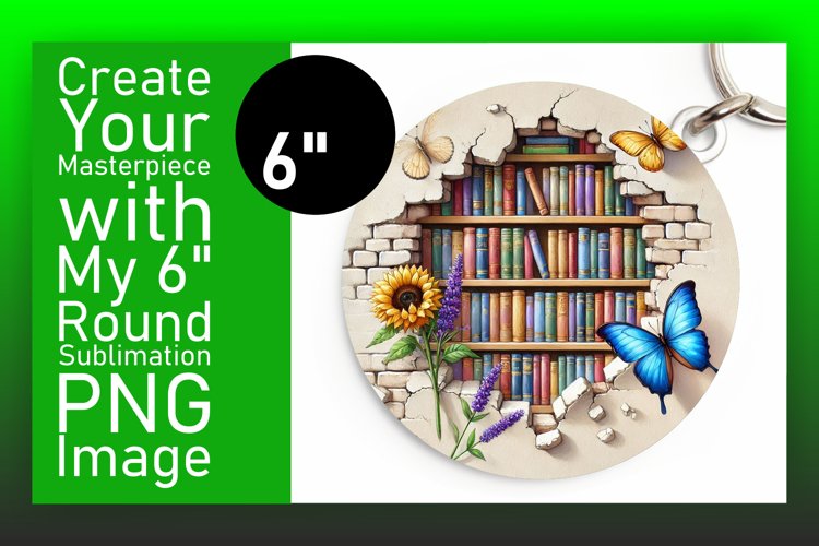 Dynamic Keychain Circle PNG Artwork , Books